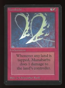 1993 Beta Mana Barbs ~ Vintage MTG/Magic ~ NEAR MINT- condition - Picture 1 of 2