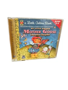 A Little Golden Book CDROM Mother Goose Interactive Storybook 2000 Computer Game - Imagen 1 de 4