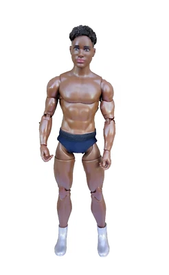 1/6 Scale 12" Doll Clothes Handmade Bikini Black Fits Buff Ken and Superman New - Image 1 of 4