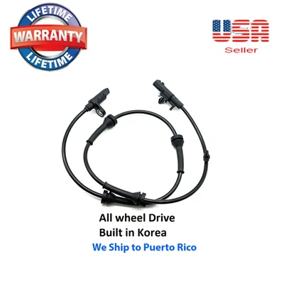ABS Wheel Speed Sensor Rear Fit Nissan Rogue 2015-2017 Rogue Select 2015 AWD - Image 1 of 4