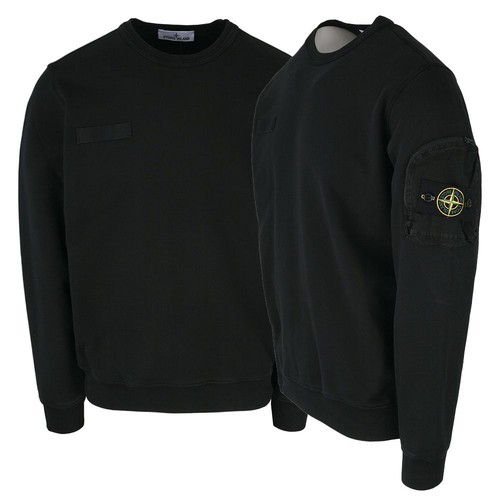 Felpa Stone Island 25SS Stemma Tascabile 127540321