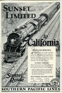 1926 Southern Pacific Rail Lines Trains Railroad Old PRINT AD Wall Decor! (4305) - Picture 1 of 1