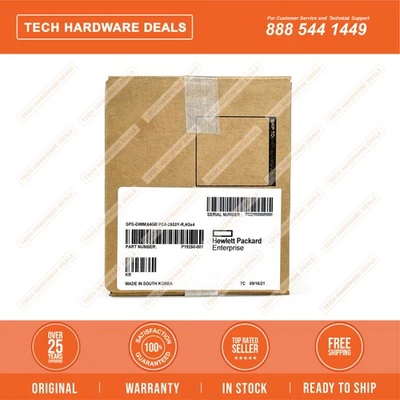 P19250-001  NEW SEALED HPE 64GB (1x64GB) Dual Rank x4 DDR4-2933 CAS-21-21-21 Reg - Image 1 of 2