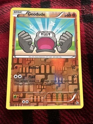 Geodude XY - Flashfire 45/106 Near Mint VLP Reverse Holo - Image 1 of 2