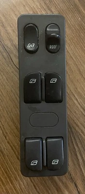 99-03 SAAB 9-3 93 Convertible Driver Center Master Power Window Roof Switch OEM - Image 1 of 2