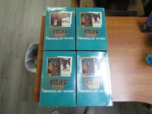 SEALED UNOPENED Lot Of 4 1990-91 Skybox Basketball Series 2 Boxes - Picture 1 of 2