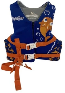 Stearns Life Jacket Vest Child Ski Walrus Theme User weight 30-50 lbs - Picture 1 of 3
