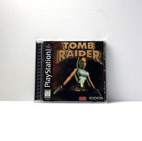 Tomb Raider Sony PlayStation 1 PS1 CIB Complete Refurbished Tested Free Shipping