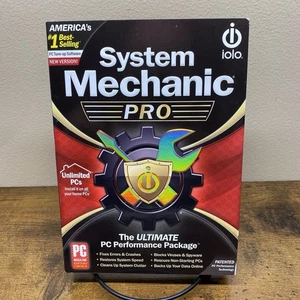 iolo System Mechanic Pro PC Tune Up Software Windows 7, 8, Vista lub XP *Nowy* - Zdjęcie 1 z 7