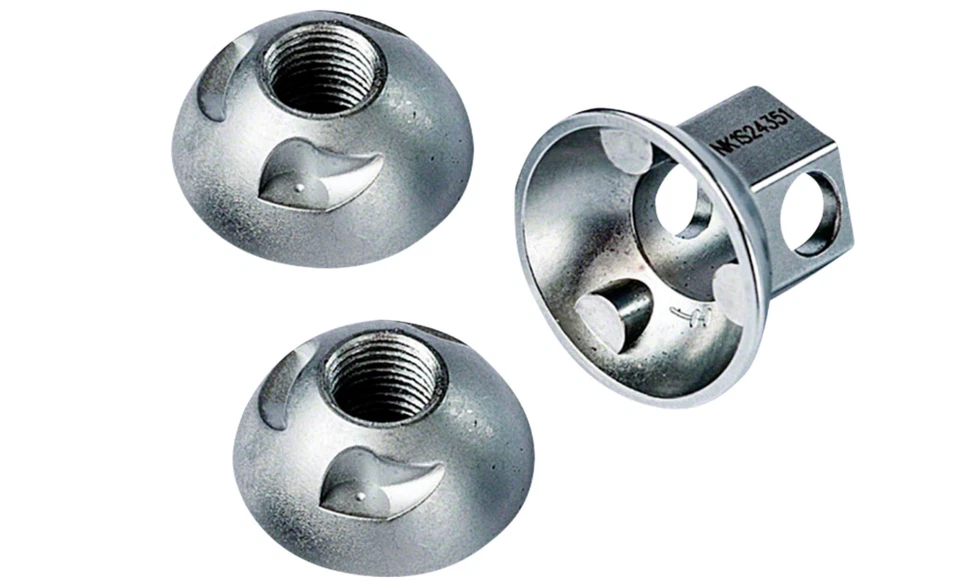 Pinhead M10 Solid Axle Locking Nuts - Image 1 of 1