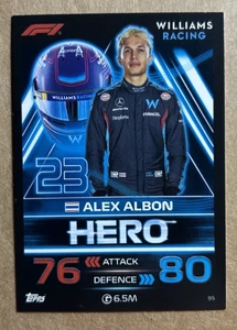 2023 Topps Turbo Attax Hero Alex Albon #95 - Picture 1 of 1