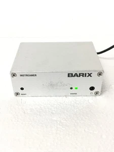Barix Instreamer 2012.8076 IP Audio Encoder No AC Adapter, WORKING FREE SHIPPING - Photo 1/13