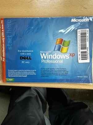 Dell Microsoft Windows XP Professional  Service Pack 2  SP2 Version: 2002 - Image 1 of 3