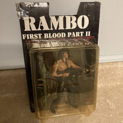 Boneco de ação N2Toys 2001 RAMBO First Blood Pt II Sylvester Stallone Rambo LEIA - Imagem 1 de 4