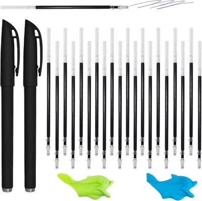 24Pcs Magic Pens & Refills for Magic Grooved Writing Practice, Disappearing I... - Image 1 of 4