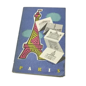 Paris Tourism Brochure Paris 1957 Booklet What You Need to Know When You Get To - Picture 1 of 10