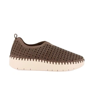 Grunland SC-4370-F6-SILI-TAUPE mocassino donna PE25 - Imagen 1 de 4