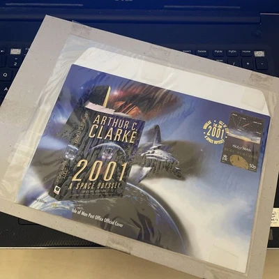 2001 Isle of Man 'Space Odyssey' First Day Cover LARGE UNADDRESSED  SEE SCANS - Image 1 of 4