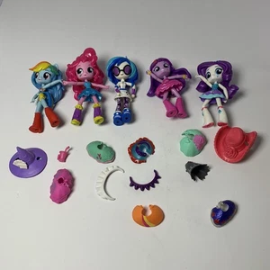 Mini muñecas My Little Pony Equestria Girls MLP 2015 5 figuras y accesorios - Imagen 1 de 10