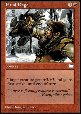 Fit of Rage Weatherlight # MTG TCG - Image 1 of 2