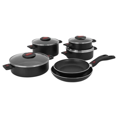BALLARINI Click and Cook by HENCKELS 10-pc Cookware Set
