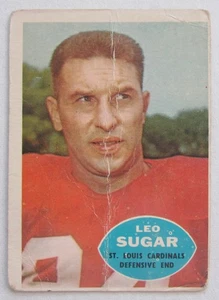 Leo Sugar 1960 Topps #110 St Louis Cardinals NFL - Bild 1 von 2