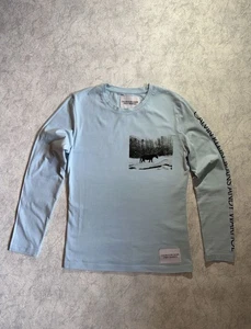 Calvin Klein x Andy Warhol “Landscapes” by Raf Simons Longsleeve T-Shirt Size XS - Picture 1 of 10