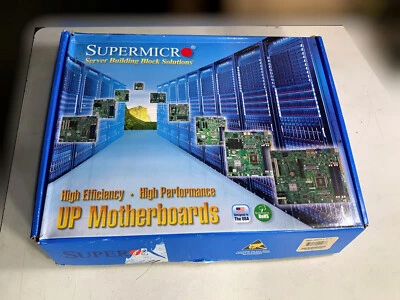 NEW  Supermicro X9SCL Motherboard LGA1155 Xeon E3 C202 MATX Server Intel - Image 1 of 4