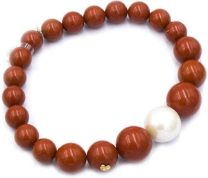 Bracciale donna Miluna di corallo rosso e perla PBR2567 - Foto 1 di 1