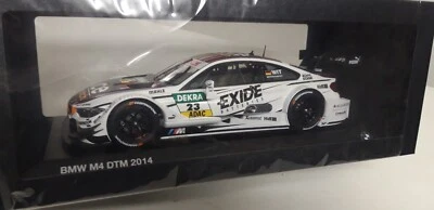1/18 BMW M4 #23 Winner DTM 2014 Ice Watch - Marco Wittmann - Norev - Immagine 1 di 4