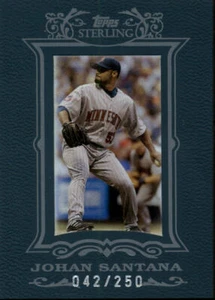 2007 Topps Sterling #86 Johan Santana #/250 BX 1YY - Picture 1 of 1