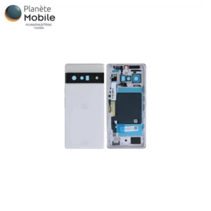 Original Cache Batterie PULLED Blanc pour Google Pixel 6 Pro (Grade C) - Photo 1 sur 1