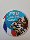 Patch Thermocollant Brodé Air Force  F-16  Fighting Falcon -9cm