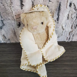 Dakin Plush Nativity Teddy Bear Baby Cub W/Tan Blanket Religious Stuffed Animal - Picture 1 of 7