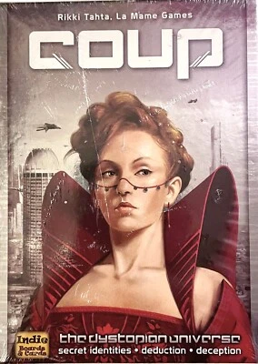 COUP The Distopian Universe (New & Sealed, 2023) Indie Boards & Games - Image 1 of 3