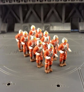 Hasbro Star Wars Micro Machines 1:72 Soldado Figura Rebelde Ala X Piloto A 10 piezas - Imagen 1 de 2