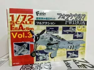 F-Toys 1/72 Full Action model kit German Luftwaffe Focke-Wulf FW190A Fighter - Picture 1 of 5
