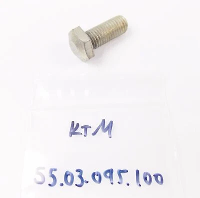 OEM 1979 KTM MC80 GS80 FRAME CHASSIS HEXAGON HEAD SCREW BOLT 12x30 55.03.095.000 - Image 1 of 2