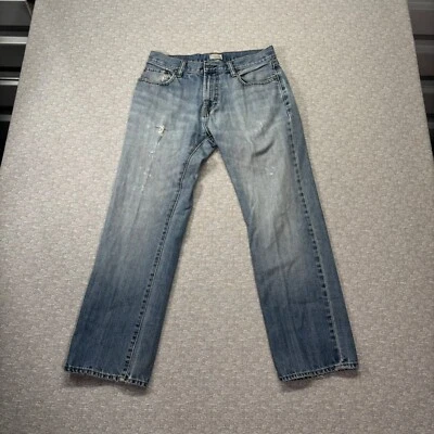 Gap 1969 Jeans Mens 31x30 Blue Light Wash Easy Authentic Straight - Image 1 of 4