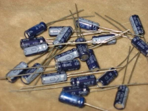 100uf 10 volt electrolytic capacitor, new, qty 1 - Picture 1 of 2
