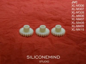 3x Tray gear JVC XL-M306, XL-M307, XL-M309, XL-M406, XL-M407, XL-M408, XL-M409 - Picture 1 of 4
