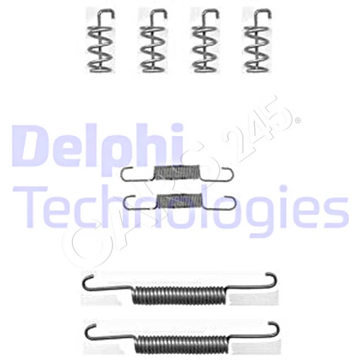 Kit de accesorios para zapatas de freno de estacionamiento DELPHI para VOLVO S60 I S80 II V70 Xc90 01-14 Foto 1 de 1