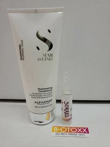 Alfaparf Illuminating conditioner 200ml.  NEW FRESH. FREE AMP. B.TOXX LEAVEN  - Picture 1 of 2