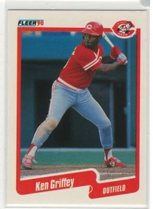 Ken Griffey 1990 Fleer Baseball #420 Reds - Picture 1 of 2