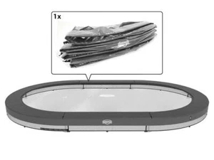 BERG Ersatzteil Schutzrand 520 cm oval grau Grand Elite InGround für Trampolin - Bild 1 von 1