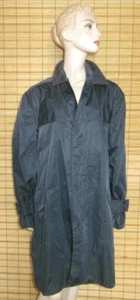 BLAUER REGENMANTEL - RAINCOAT - NYLON - VINTAGE - C. FORTUNA - GR. M - L - Bild 1 von 4