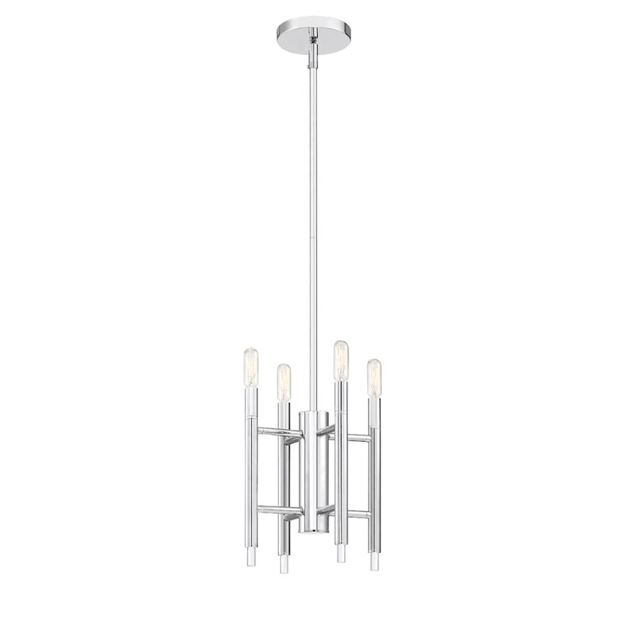 Designers Fountain Jesa 4 Light Mini-Pendant, Chrome - 93230-CH - Image 1 of 1
