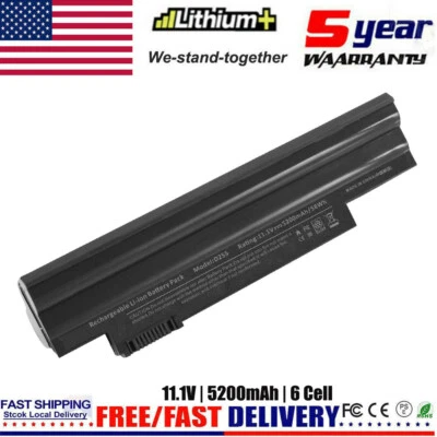 Battery For Acer Aspire One 522-BZ897 D255E D257 PAV70 D255 D260 AL10A31 AL10B31 - Image 1 of 4