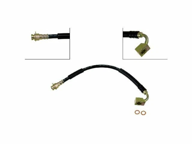 Brake Hose For 1981-1993 Dodge D350 1991 1982 1990 1983 1984 1985 1986 J515GB - Image 1 of 1