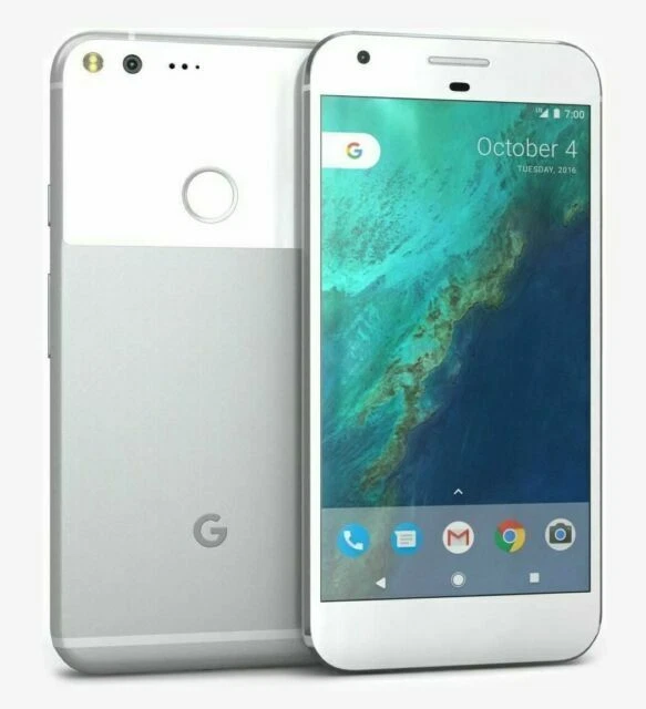 Google Pixel G-2PW4200 - 128GB - Sehr Silber (Ohne Simlock) (Einzel SIM)